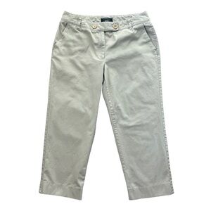 TALBOTS Capri Pant Khaki Women’s Size 12.